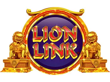 Slots logo for Lion Link.