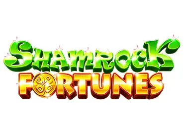 Shamrock Fortunes slot logo.