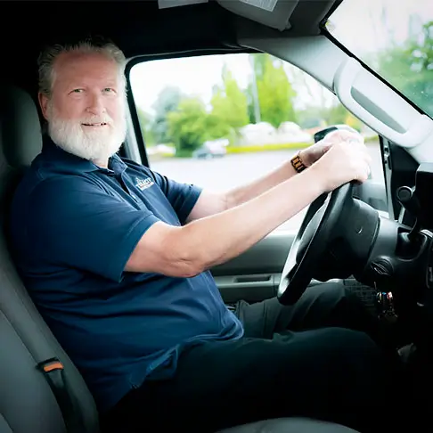 Tulalip Resort shuttle service driver, Lance