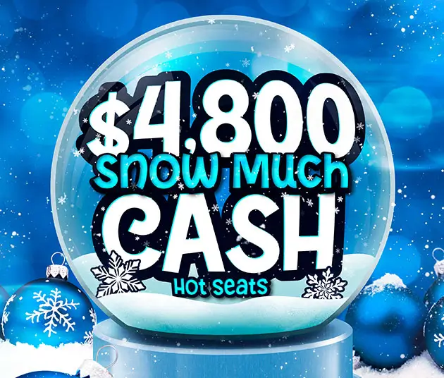 $4,800 Snow Much Cash